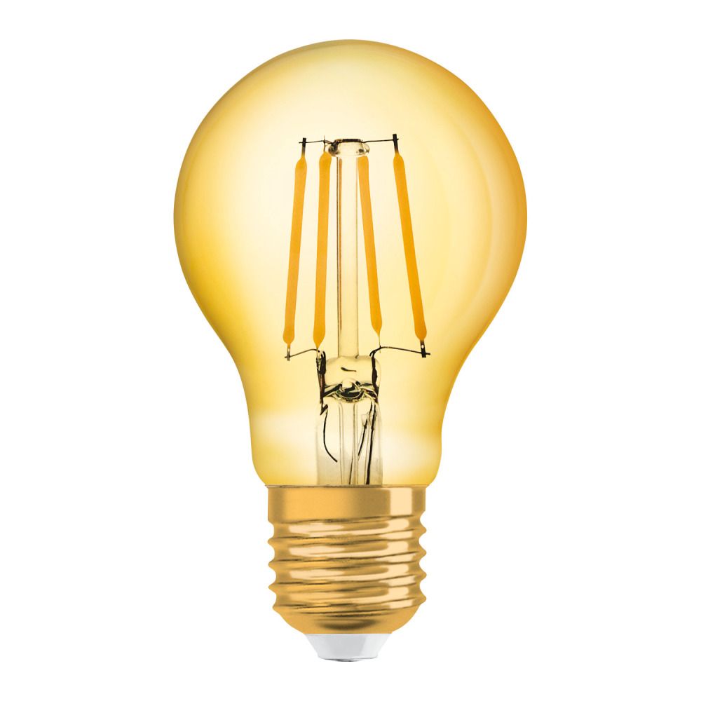Osram Vintage 1906 LED Classic E27 A 4W 824 Filament Gold | Replacer for 35W Osram Vintage 1906 LED Classic E27 A 4W 824 Filament Gold | Replacer for 35W