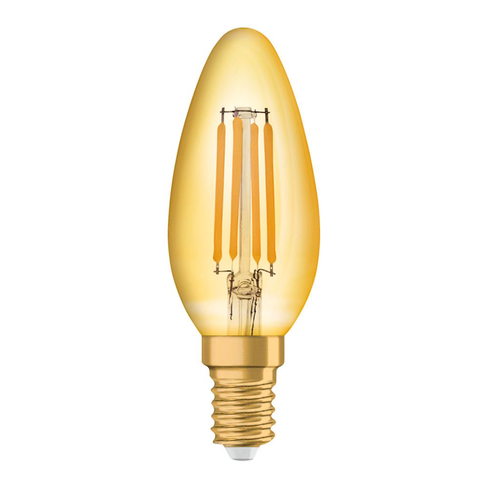 Osram Vintage 1906 LED Classic E14 B 4W 825 Filament Dorée | Remplacement 35W Osram Vintage 1906 LED Classic E14 B 4W 825 Filament Dorée | Remplacement 35W