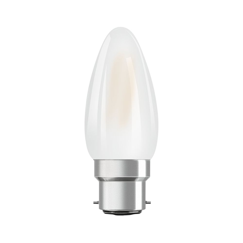 Osram Parathom Retrofit Classic B22d B35 4W 827 470lm Dépolie | Remplacement 40W Osram Parathom Retrofit Classic B22d B35 4W 827 470lm Dépolie | Remplacement 40W