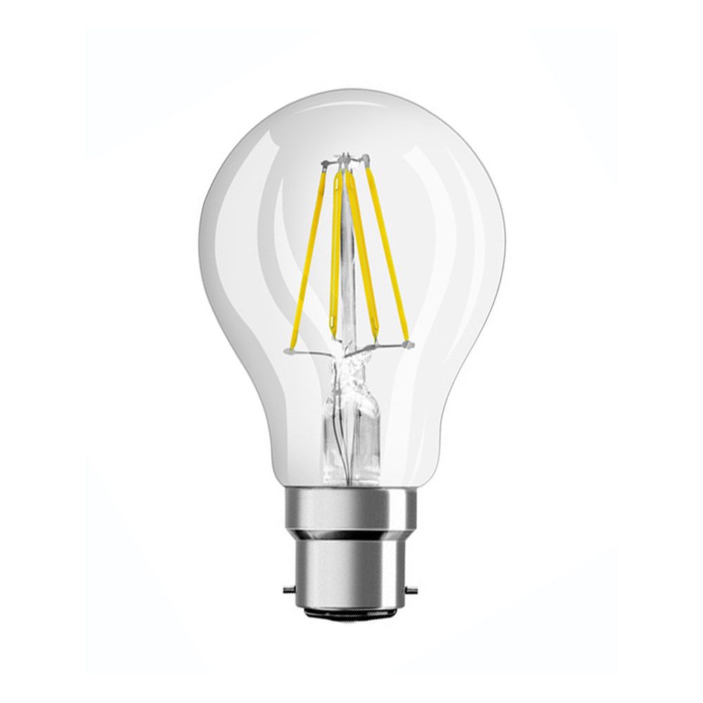 Osram Parathom Retrofit Classic B22d A60 4W 827 470lm Clear | Extra Warm White - Replaces 40W Osram Parathom Retrofit Classic B22d A60 4W 827 470lm Clear | Extra Warm White - Replaces 40W