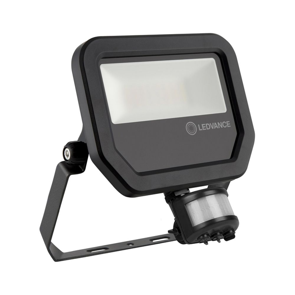 Ledvance LED Breedstraler 20W 4000K 2400lm IP65 | met Sensor - Zwart - Symmetrisch lichtbundel Ledvance LED Breedstraler 20W 4000K 2400lm IP65 | met Sensor - Zwart - Symmetrisch lichtbundel