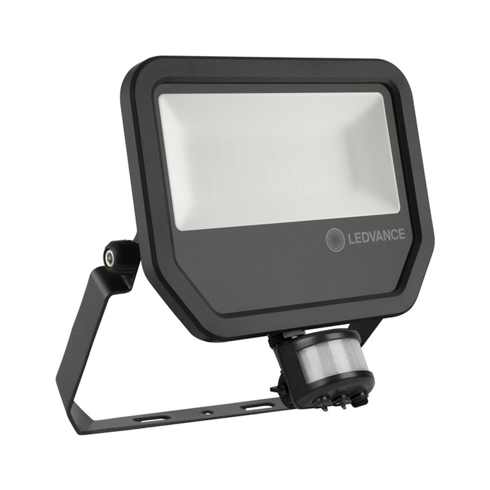 Ledvance LED Floodlight 50W 4000K 6000lm IP65 | with Sensor - Black - Symmetrical Ledvance LED Floodlight 50W 4000K 6000lm IP65 | with Sensor - Black - Symmetrical