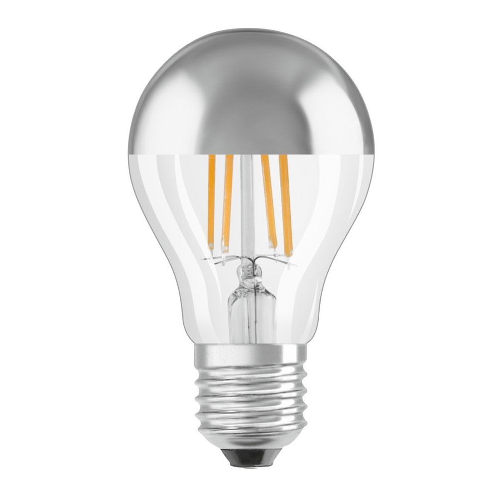 Osram LED Star Classic A E27 7W 827 Filament Mirror | Korvaa 50W Osram LED Star Classic A E27 7W 827 Filament Mirror | Korvaa 50W
