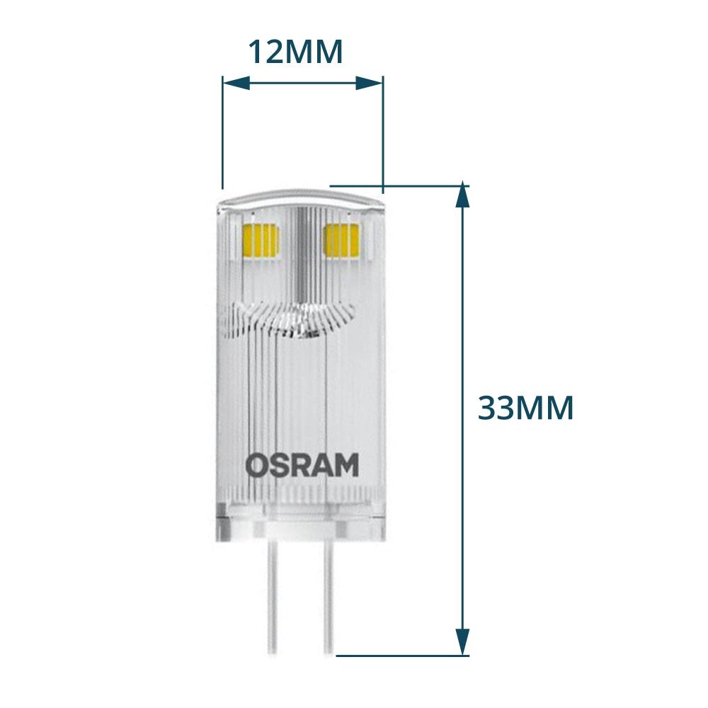 Osram Parathom Pin G4 0.9W 827 Klar | Ersatz für 10W Osram Parathom Pin G4 0.9W 827 Klar | Ersatz für 10W
