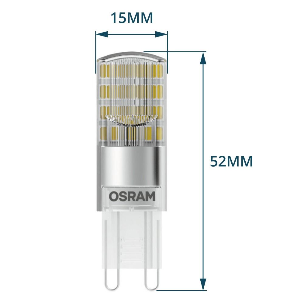 Osram Parathom Pin G9 2.6W 840 Helder | Vervangt 30W Osram Parathom Pin G9 2.6W 840 Helder | Vervangt 30W