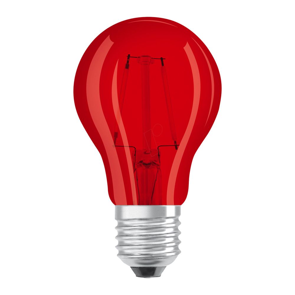 Osram Parathom Classic Color E27 2W | Red - Replaces 15W Osram Parathom Classic Color E27 2W | Red - Replaces 15W