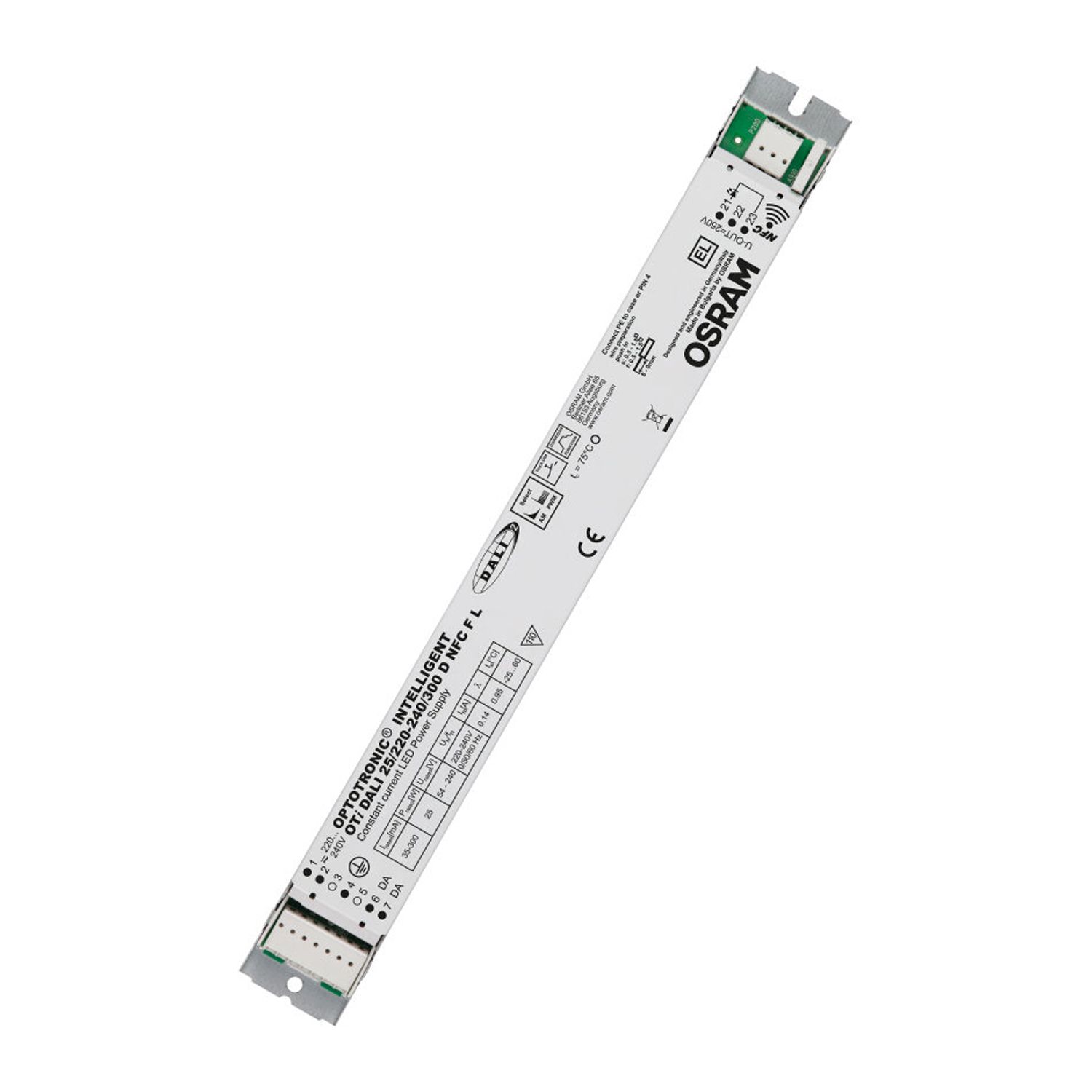 Ledvance Driver OPTOTRONIC Intelligent Dali 25W 300 D NFC FLVS20 Ledvance Driver OPTOTRONIC Intelligent Dali 25W 300 D NFC FLVS20
