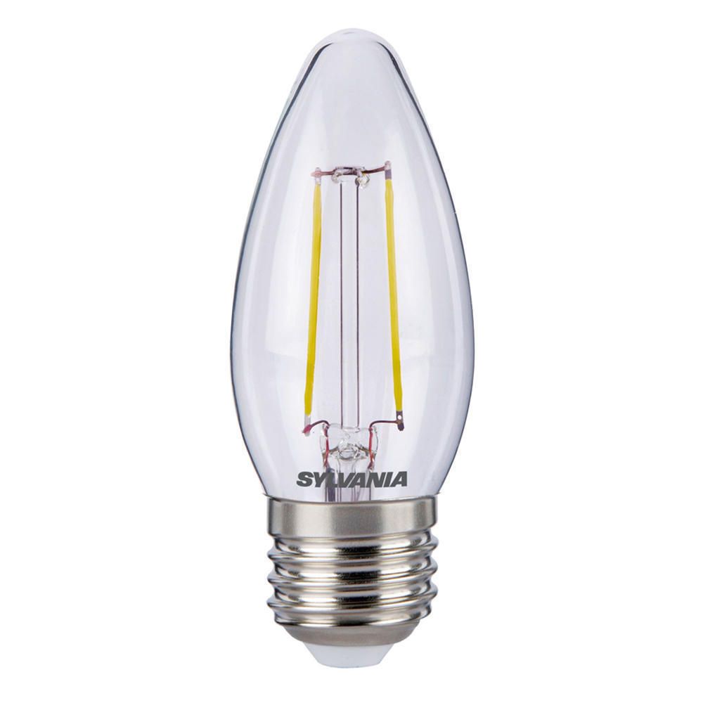 Sylvania ToLEDo Retro Candle E27 Clear 4W | Replaces 40W Sylvania ToLEDo Retro Candle E27 Clear 4W | Replaces 40W