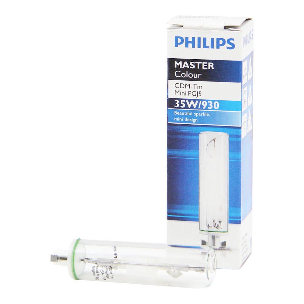 Philips MASTERColour CDM-Tm Mini 35W 930 PGJ5 | Ciepła Biel Philips MASTERColour CDM-Tm Mini 35W 930 PGJ5 | Ciepła Biel
