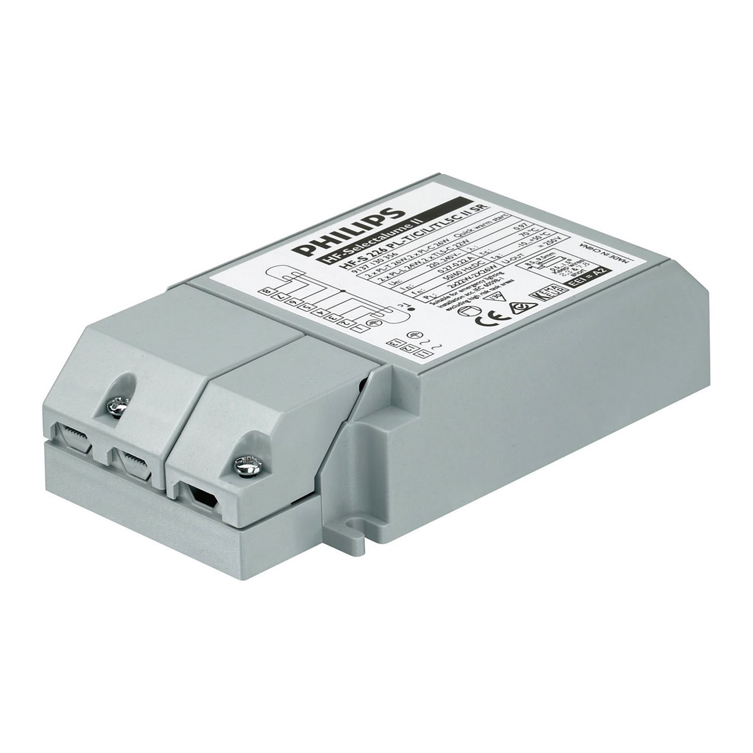 Philips HF-S 1/226 PL-T/C II SR 220-240V 50/60Hz Philips HF-S 1/226 PL-T/C II SR 220-240V 50/60Hz