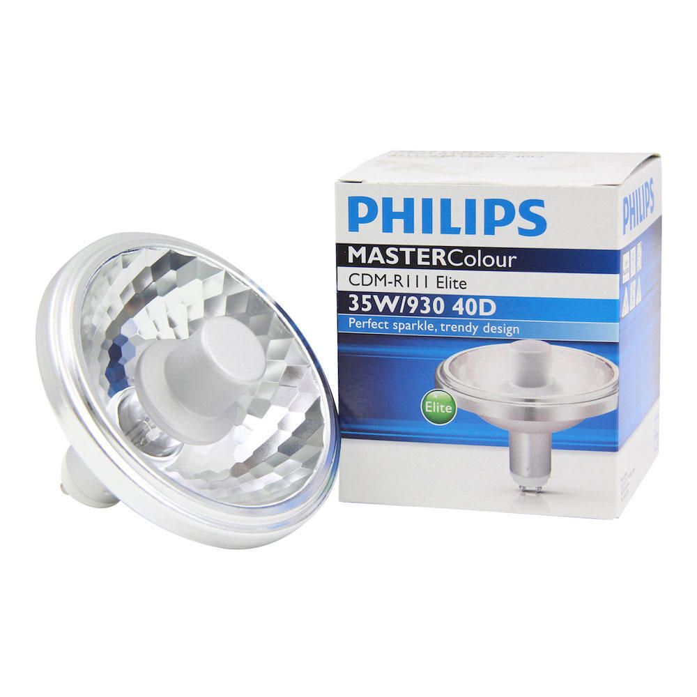 Philips MASTERColour CDM-R111 Elite 35W 930 GX8.5 40D Philips MASTERColour CDM-R111 Elite 35W 930 GX8.5 40D