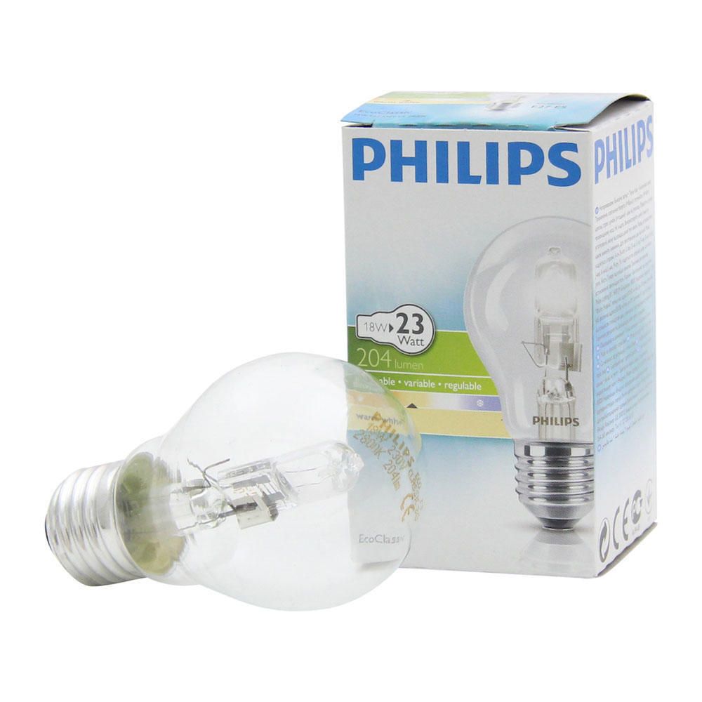 Philips EcoClassic 18W E27 230V A55 Clear Philips EcoClassic 18W E27 230V A55 Clear