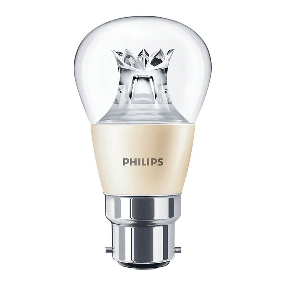 Philips LEDlustre B22 P48 6W 827 Helder (MASTER) | DimTone Dimbaar - Vervangt 40W Philips LEDlustre B22 P48 6W 827 Helder (MASTER) | DimTone Dimbaar - Vervangt 40W