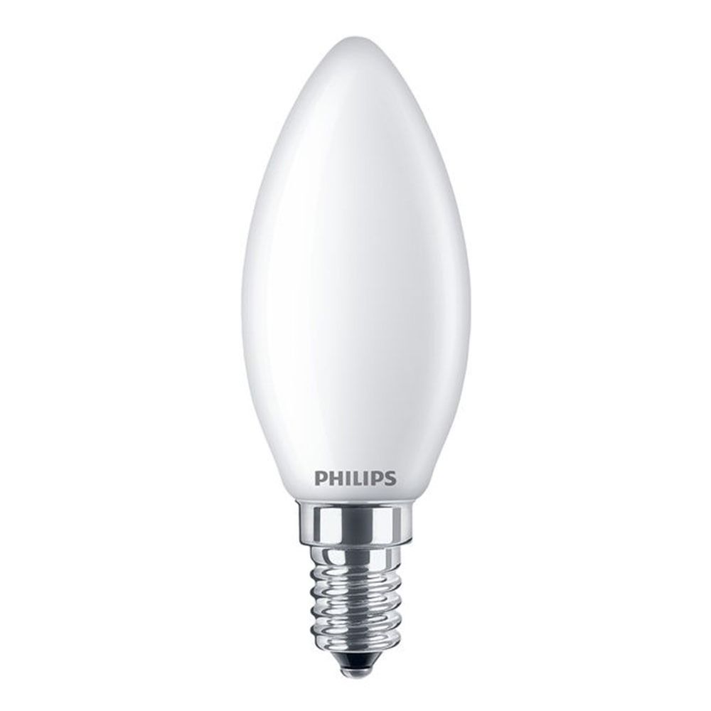 Philips Classic LEDcandle E14 B35 2.2W 827 Matt | Ersetzt 25W Philips Classic LEDcandle E14 B35 2.2W 827 Matt | Ersetzt 25W