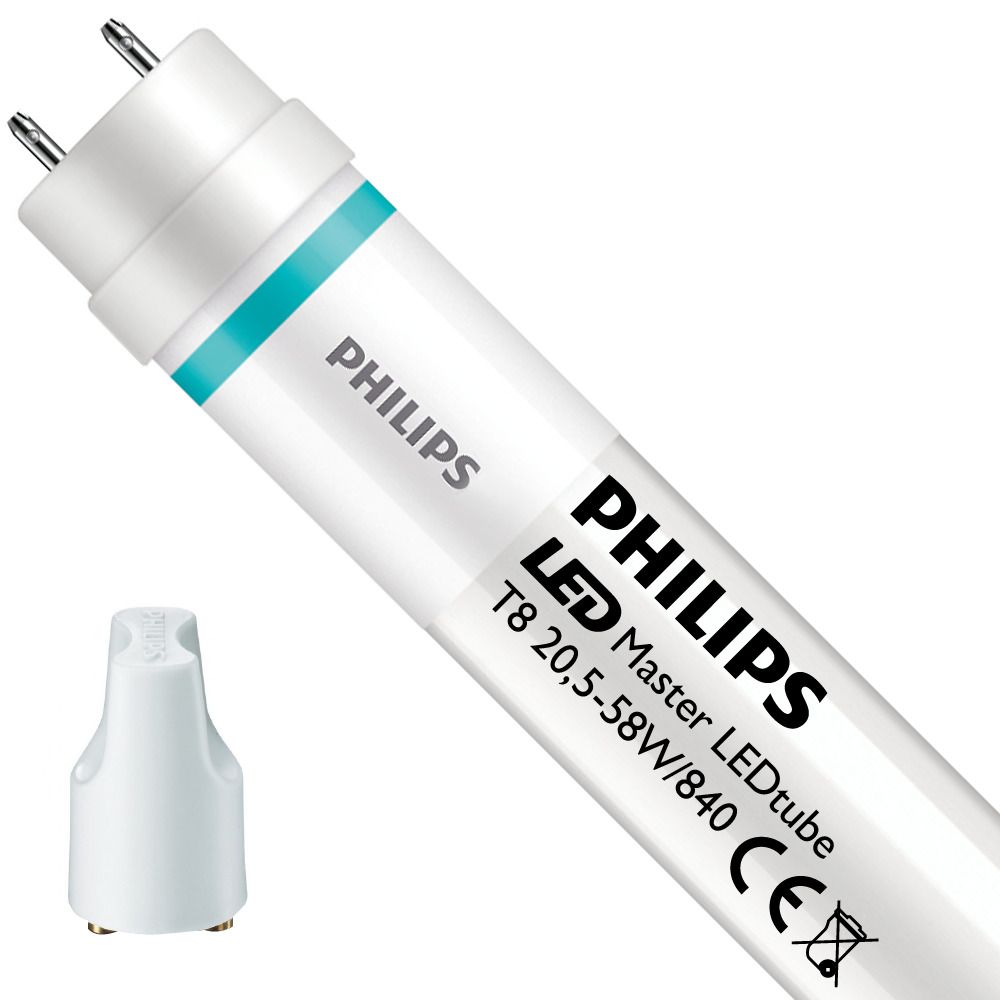 Philips LEDtube EM HO 20.5W 840 150cm (MASTER Value) | Cool White - incl. LED Starter - Replaces 58W Philips LEDtube EM HO 20.5W 840 150cm (MASTER Value) | Cool White - incl. LED Starter - Replaces 58W
