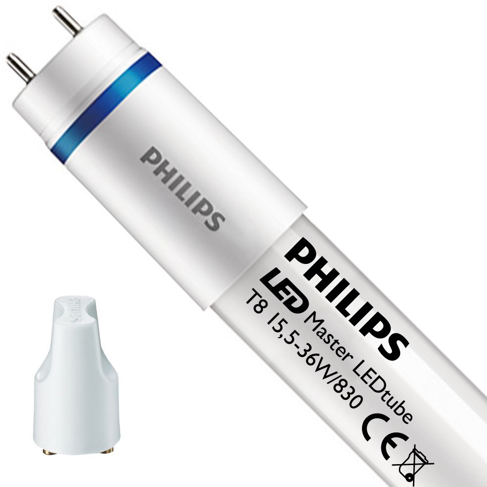 Philips LEDtube EM UO 15.5W 830 120cm (MASTER) | Starter LED incl. - Remplacement 36W Philips LEDtube EM UO 15.5W 830 120cm (MASTER) | Starter LED incl. - Remplacement 36W