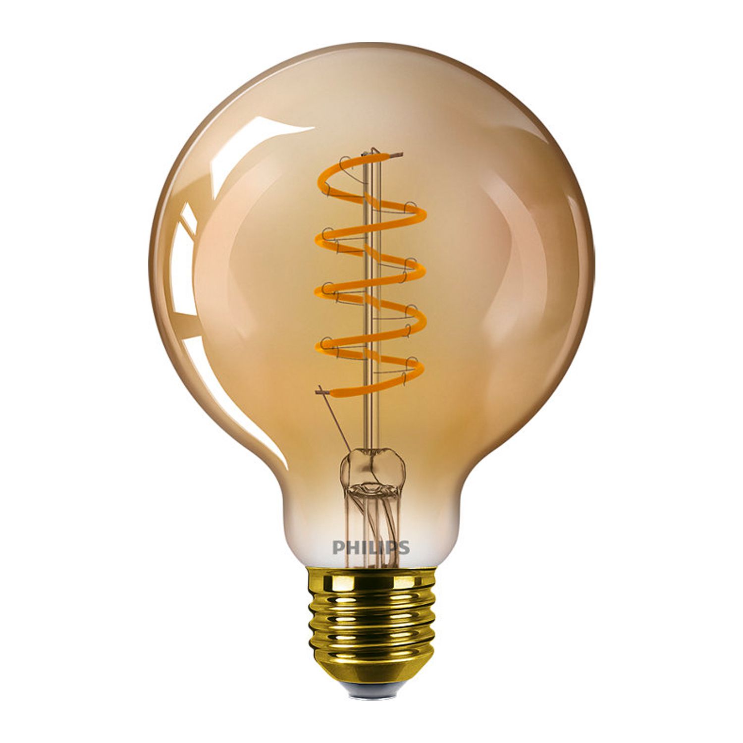 Philips Classic LEDglobe E27 G93 5.5W 820 Gold | Dimmbar - Ersatz für 25W Philips Classic LEDglobe E27 G93 5.5W 820 Gold | Dimmbar - Ersatz für 25W
