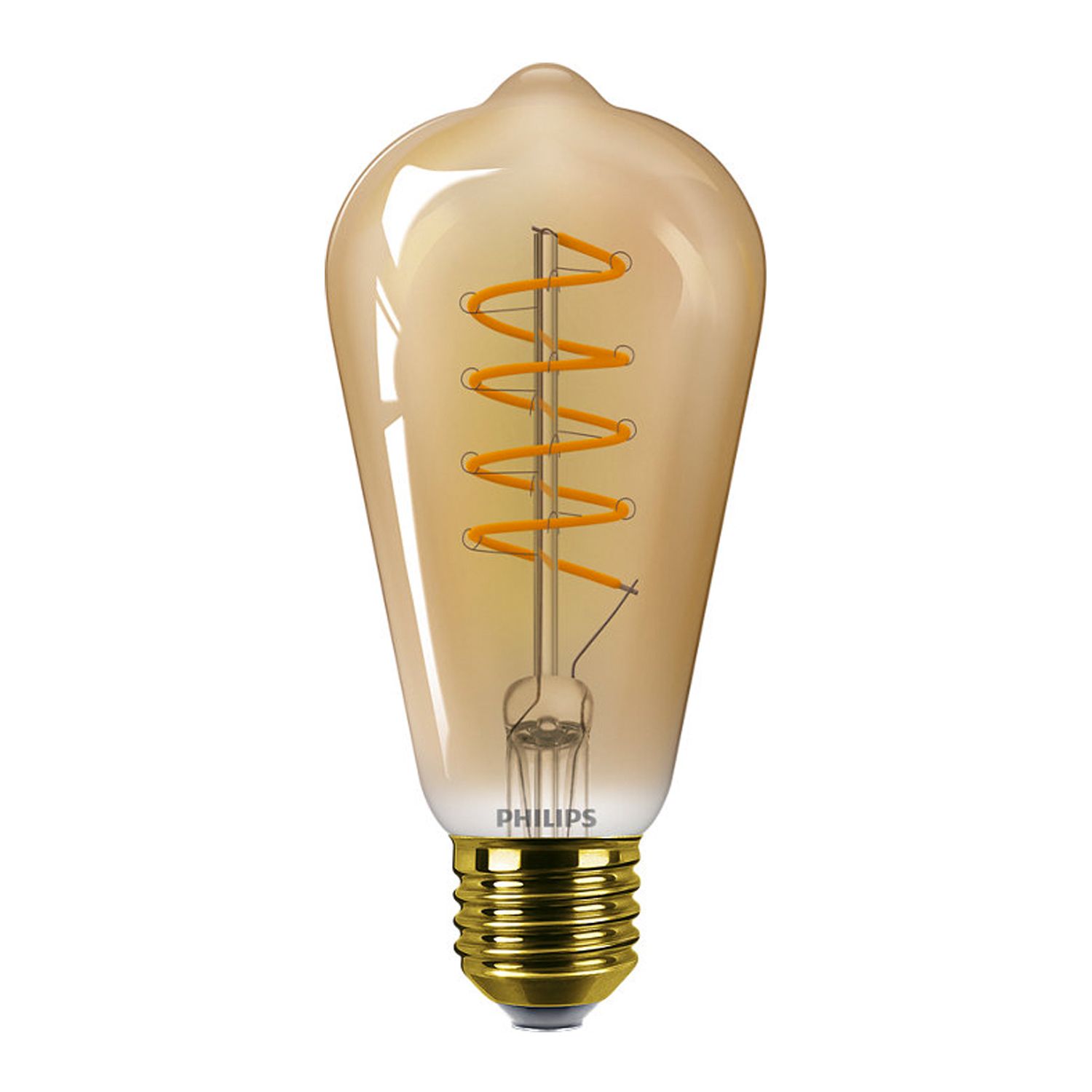 Philips Classic LEDbulb E27 ST64 5.5W 820 Gold | Dimmable - Replacer for 25W Philips Classic LEDbulb E27 ST64 5.5W 820 Gold | Dimmable - Replacer for 25W