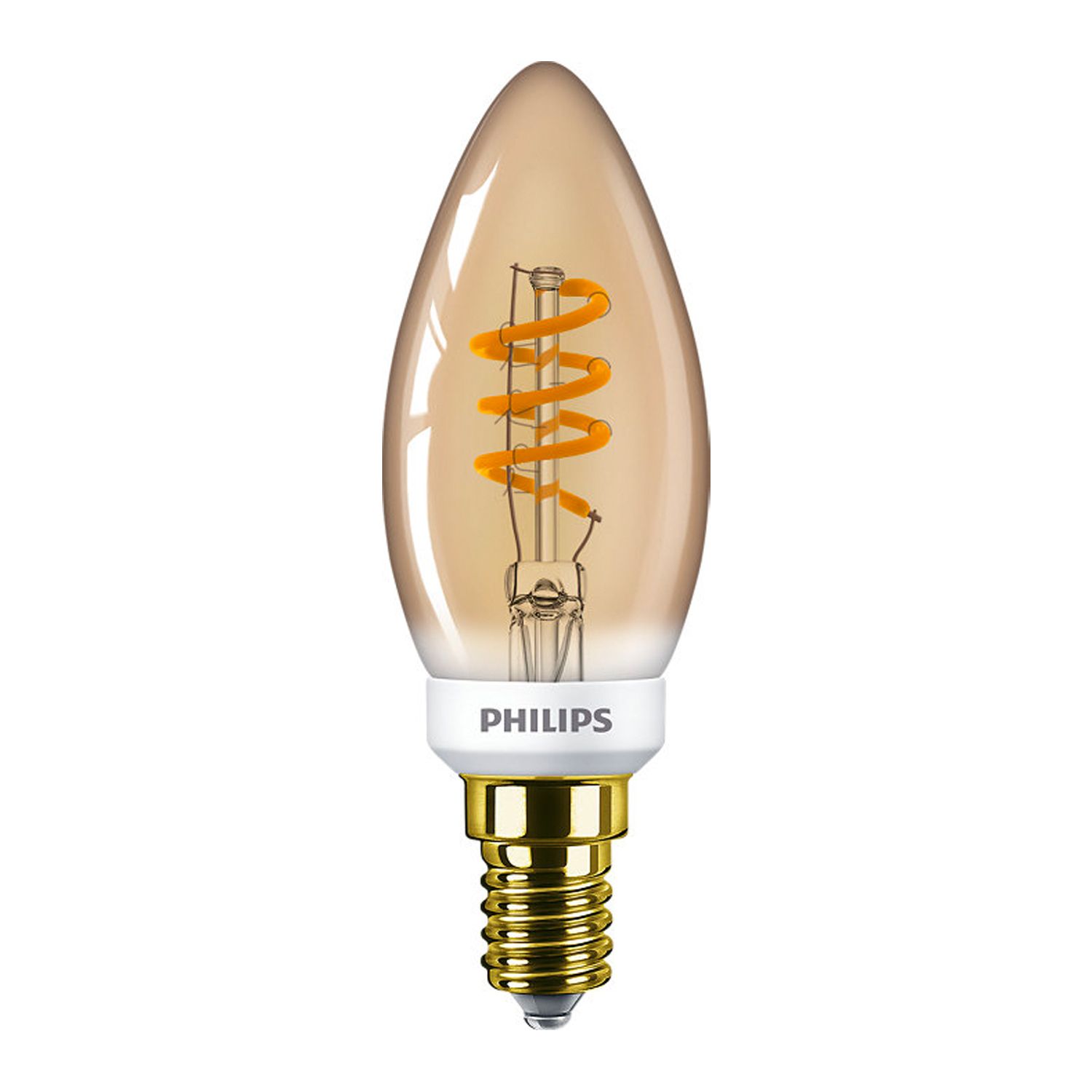 Philips Classic LEDcandle B35 E14 3.5W 820 Gold | Dimmbar - Ersatz für 15W Philips Classic LEDcandle B35 E14 3.5W 820 Gold | Dimmbar - Ersatz für 15W