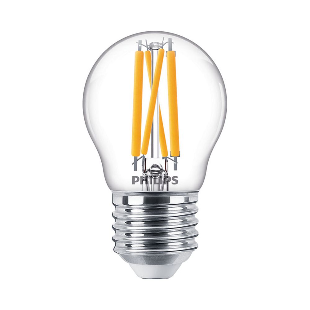 Philips Classic LEDlustre E27 P45 4.5W 927 470lm | DimTone - Vervanger voor 25W Philips Classic LEDlustre E27 P45 4.5W 927 470lm | DimTone - Vervanger voor 25W