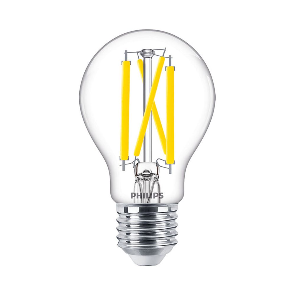 Philips Classic LEDbulb E27 A60 11.5W 927 1521lm Filament | DimTone - Extra Varm Vit - Ersättare 100W Philips Classic LEDbulb E27 A60 11.5W 927 1521lm Filament | DimTone - Extra Varm Vit - Ersättare 100W
