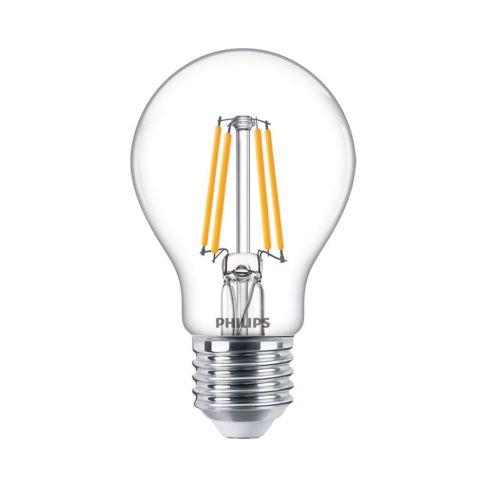 Philips Classic LEDbulb E27 A60 4.5W 827 470lm | Dimmbar - Extra Warmweiß - Ersatz für 40W Philips Classic LEDbulb E27 A60 4.5W 827 470lm | Dimmbar - Extra Warmweiß - Ersatz für 40W