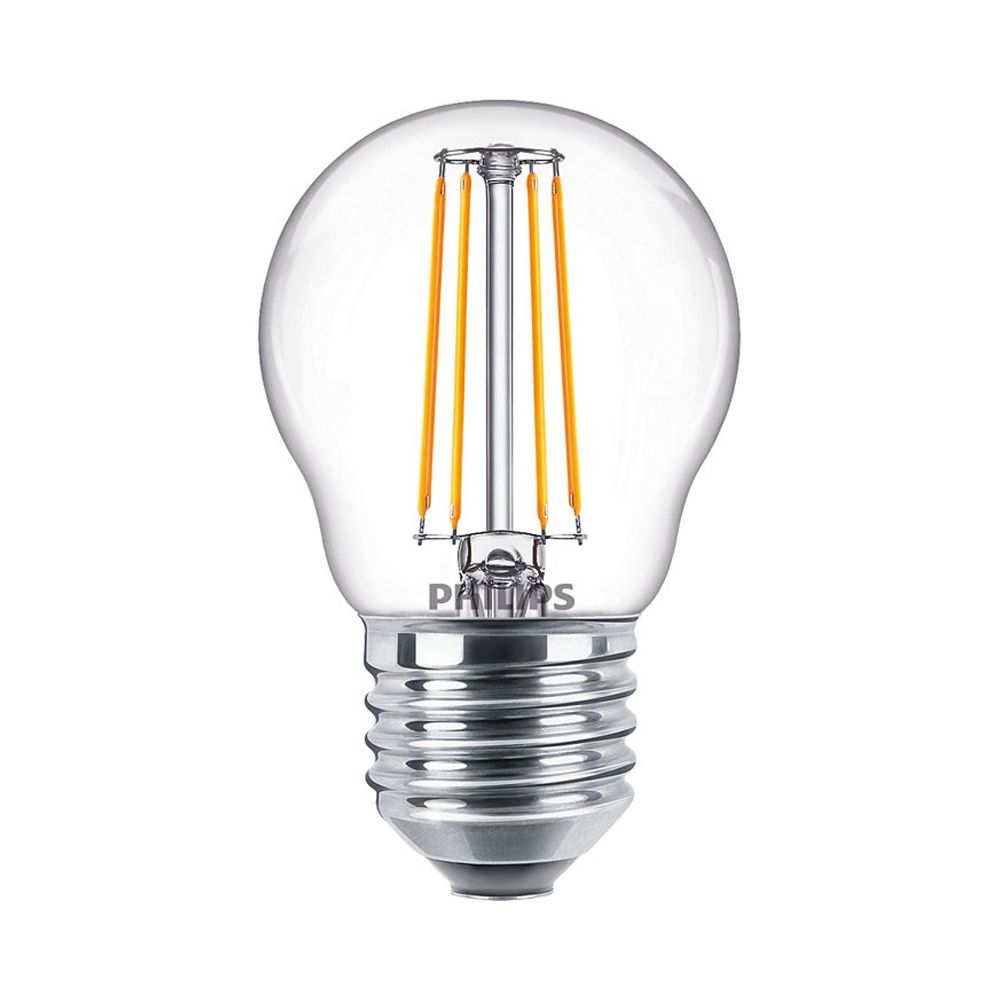 Philips Classic LEDlustre E27 P45 4.5W 827 470lm | Dimmable - Blanc Très Chaud - Substitut 40W Philips Classic LEDlustre E27 P45 4.5W 827 470lm | Dimmable - Blanc Très Chaud - Substitut 40W