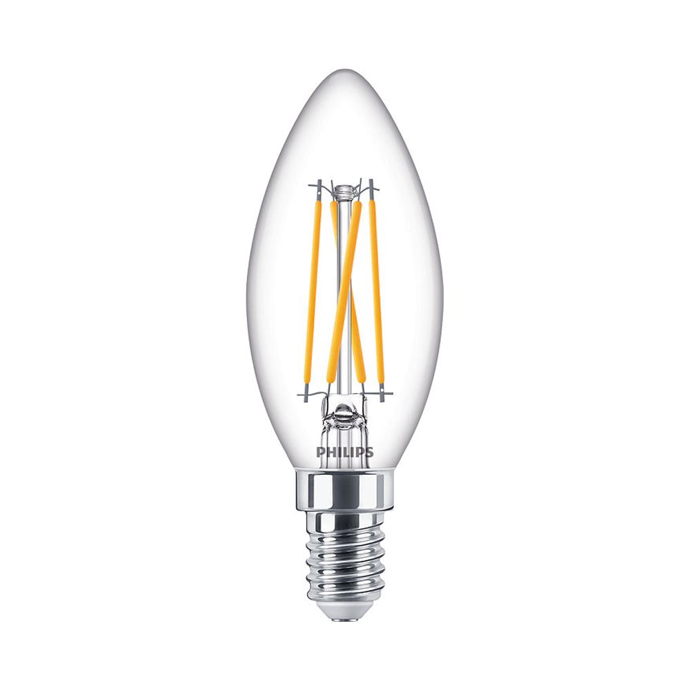 Philips Classic LEDcandle B35 E14 4.5W 927 470lm | DimTone - Extra Warmweiß - Ersatz für 40W Philips Classic LEDcandle B35 E14 4.5W 927 470lm | DimTone - Extra Warmweiß - Ersatz für 40W