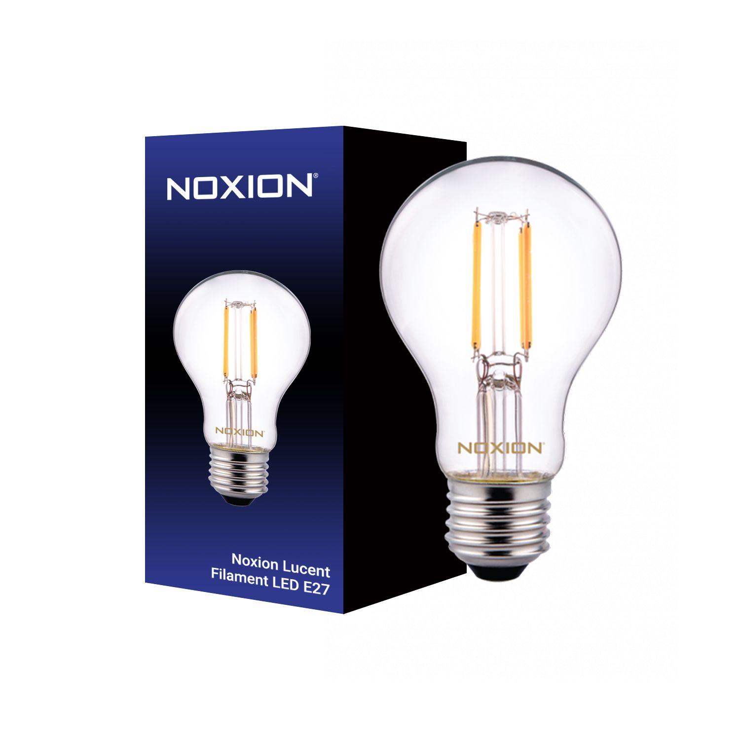 Noxion Lucent Classic LED Fadenlampe A60 E27 5W 822-827 Klar | Dimmbar - Extra Warmweiß - Ersatz für 40W Noxion Lucent Classic LED Fadenlampe A60 E27 5W 822-827 Klar | Dimmbar - Extra Warmweiß - Ersatz für 40W