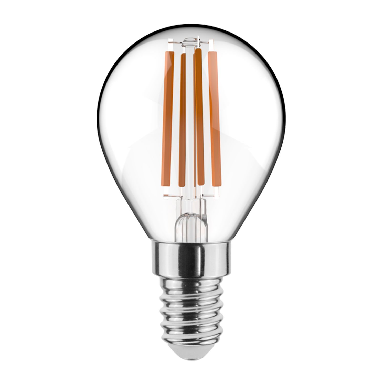 Noxion Lucent Fadenlampe LED Lustre 4.5W 827 P45 E14 Klar | Dimmbar - Extra Warmweiß - Ersatz für 40W Noxion Lucent Fadenlampe LED Lustre 4.5W 827 P45 E14 Klar | Dimmbar - Extra Warmweiß - Ersatz für 40W
