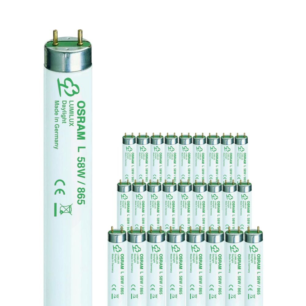 Flerpack 25x Osram L 58W/865 Flerpack 25x Osram L 58W/865