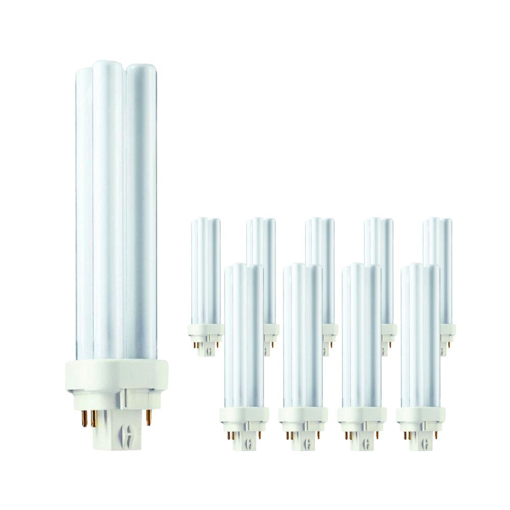 Flerpack 10x Osram DULUX D/E 26W/840 G24Q-3 Flerpack 10x Osram DULUX D/E 26W/840 G24Q-3