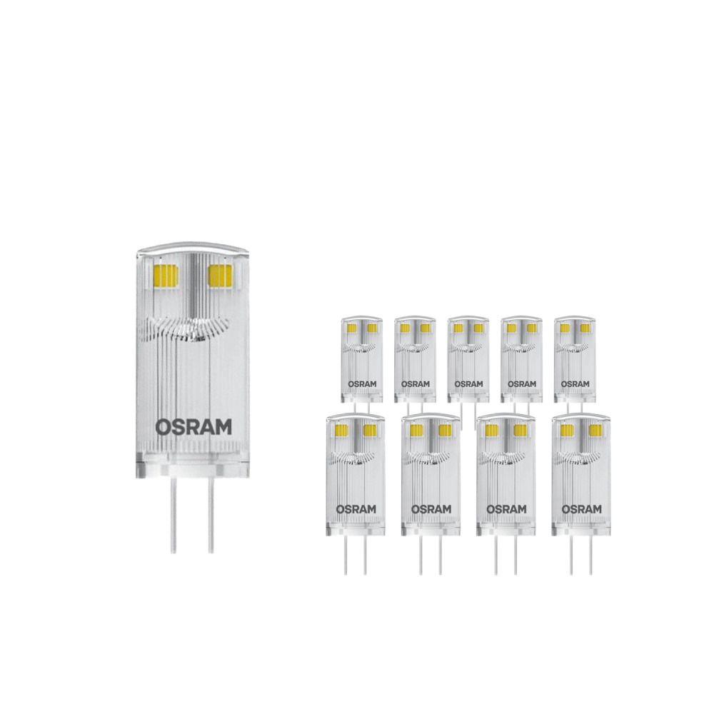 Mehrfachpackung 20x Osram LED P PIN10 W/827 12V CL G4 Mehrfachpackung 20x Osram LED P PIN10 W/827 12V CL G4