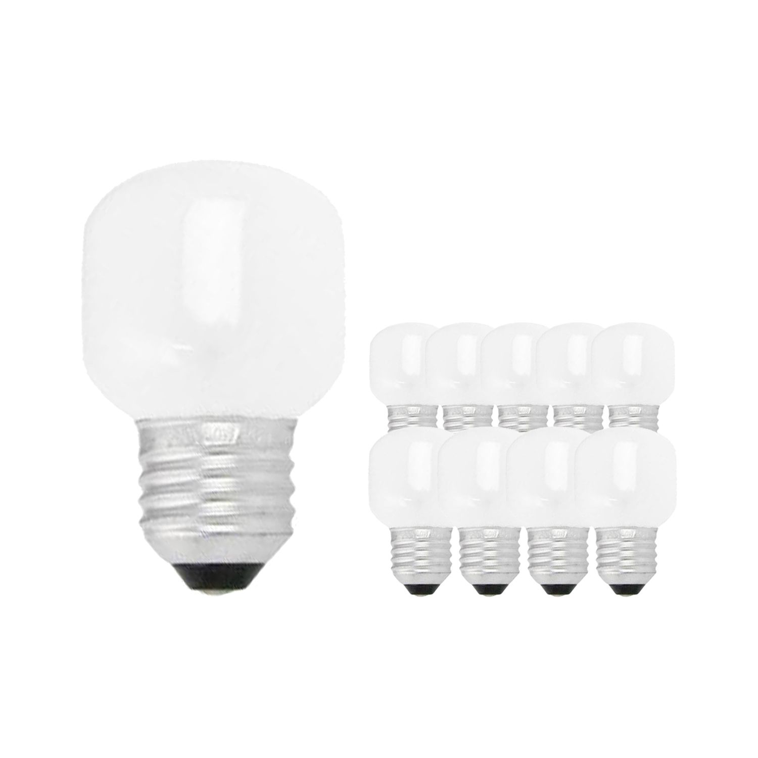 Multipack 10x Standard Incandescent Softone Opal E27 T60 60W 230V Multipack 10x Standard Incandescent Softone Opal E27 T60 60W 230V