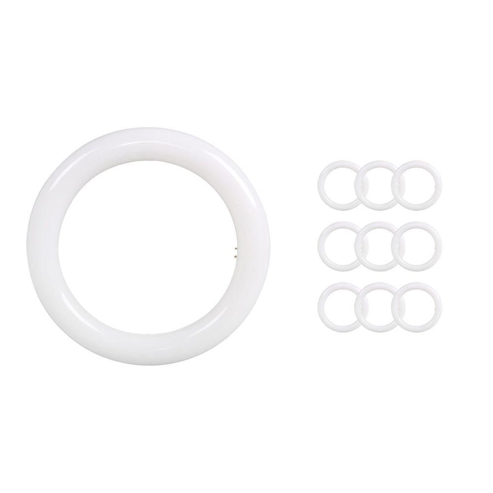 Lot 10x Noxion Avant LED T9 Tube Circular EM/MAINS 12W 830 | Blanc Chaud - Substitut 22W Lot 10x Noxion Avant LED T9 Tube Circular EM/MAINS 12W 830 | Blanc Chaud - Substitut 22W
