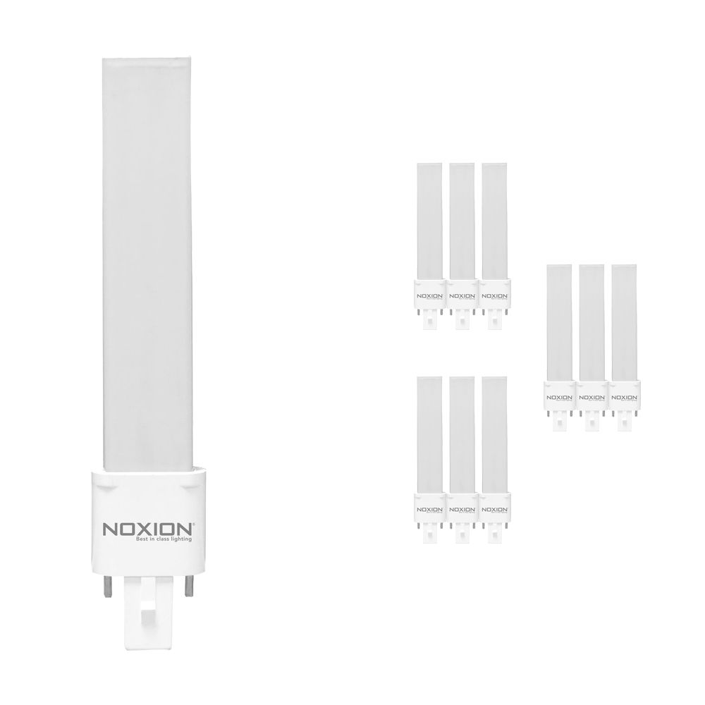 Mehrfachpackung 10x Noxion Lucent LED PL-S EM 4.5W 840 | Kaltweiß - 2-Pins - Ersatz für 10W and 13W Mehrfachpackung 10x Noxion Lucent LED PL-S EM 4.5W 840 | Kaltweiß - 2-Pins - Ersatz für 10W and 13W