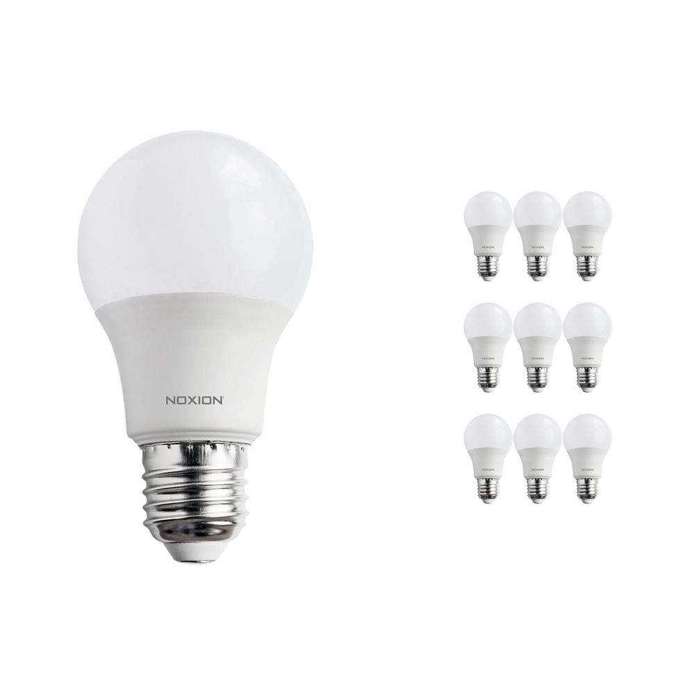 Fordelspakke 10x Noxion PRO LED Bulb A60 E27 7W 822-827 matt | dæmpbar - ekstra varm hvid - erstatter 40W Fordelspakke 10x Noxion PRO LED Bulb A60 E27 7W 822-827 matt | dæmpbar - ekstra varm hvid - erstatter 40W