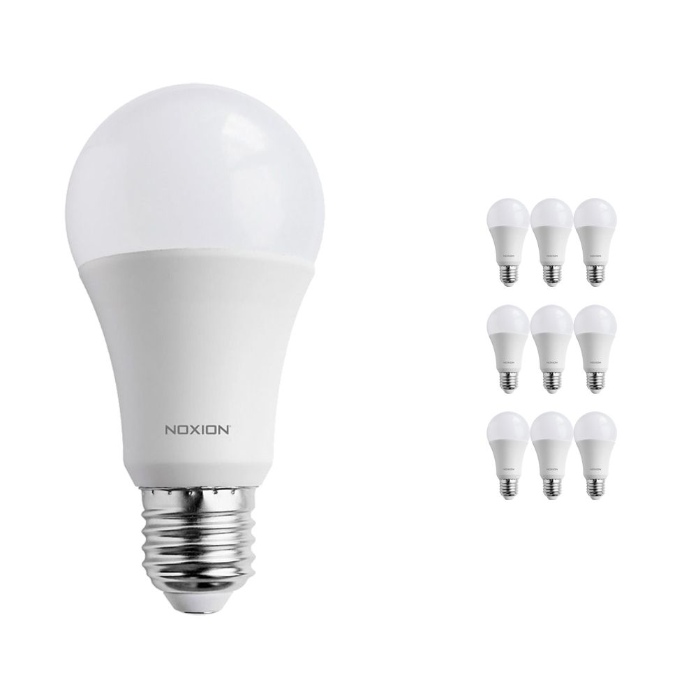 Fordelspakke 10x Noxion PRO LED Bulb A60 E27 15W 840 matt | kold hvid - erstatter 100W Fordelspakke 10x Noxion PRO LED Bulb A60 E27 15W 840 matt | kold hvid - erstatter 100W