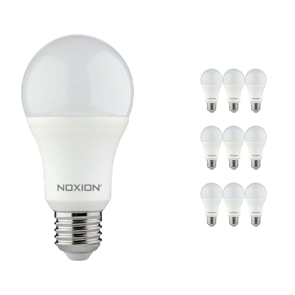 Multipack 10x Noxion Lucent LED Classic 11W 827 A60 E27 | Dimmable - Replacer for 75W Multipack 10x Noxion Lucent LED Classic 11W 827 A60 E27 | Dimmable - Replacer for 75W