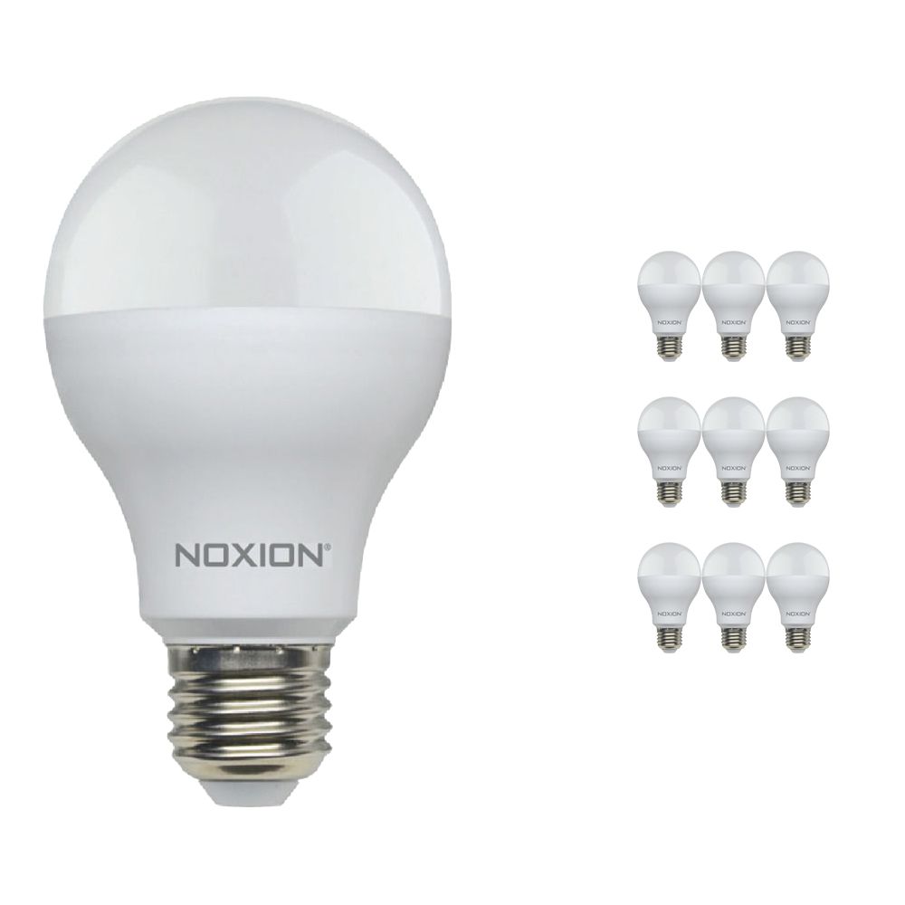Flerpack 10x Noxion Lucent LED Classic 14W 827 A60 E27 | Dimbar - Extra Varm Vit - Ersättare 100W Flerpack 10x Noxion Lucent LED Classic 14W 827 A60 E27 | Dimbar - Extra Varm Vit - Ersättare 100W