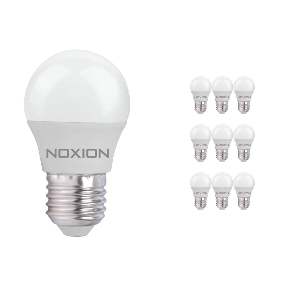 Mehrfachpackung 10x Noxion Lucent LED Classic Lustre 5W 827 P45 E27 | Extra Warmweiß - Ersatz für 40W Mehrfachpackung 10x Noxion Lucent LED Classic Lustre 5W 827 P45 E27 | Extra Warmweiß - Ersatz für 40W