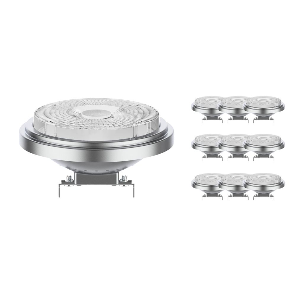 Multipack 10x Noxion Lucent LED Spot AR111 G53 12V 7.3W 930 40D | Dimbaar - Hoogste Kleurweergave - Vervanger voor 50W Multipack 10x Noxion Lucent LED Spot AR111 G53 12V 7.3W 930 40D | Dimbaar - Hoogste Kleurweergave - Vervanger voor 50W