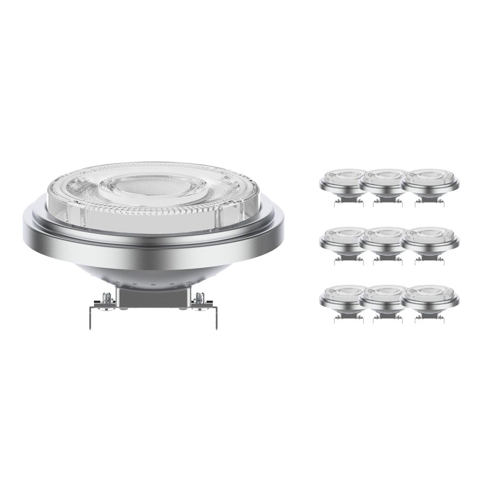 Mehrfachpackung 10x Noxion Lucent LED-Spot AR111 G53 12V 7.3W 918-927 24D | Dim zuWarm - Höchste Farbwiedergabe - Ersatz für 50W Mehrfachpackung 10x Noxion Lucent LED-Spot AR111 G53 12V 7.3W 918-927 24D | Dim zuWarm - Höchste Farbwiedergabe - Ersatz für 50W