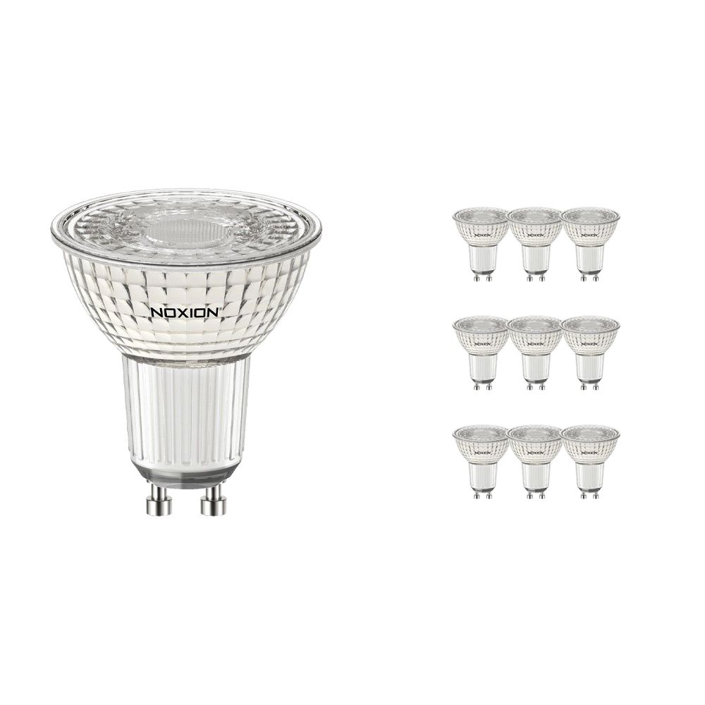 Mehrfachpackung 10x Noxion LED-Spot PerfectColor GU10 4W 930 60D 310lm | Dimmbar - Warmweiß - Ersatz für 35W Mehrfachpackung 10x Noxion LED-Spot PerfectColor GU10 4W 930 60D 310lm | Dimmbar - Warmweiß - Ersatz für 35W