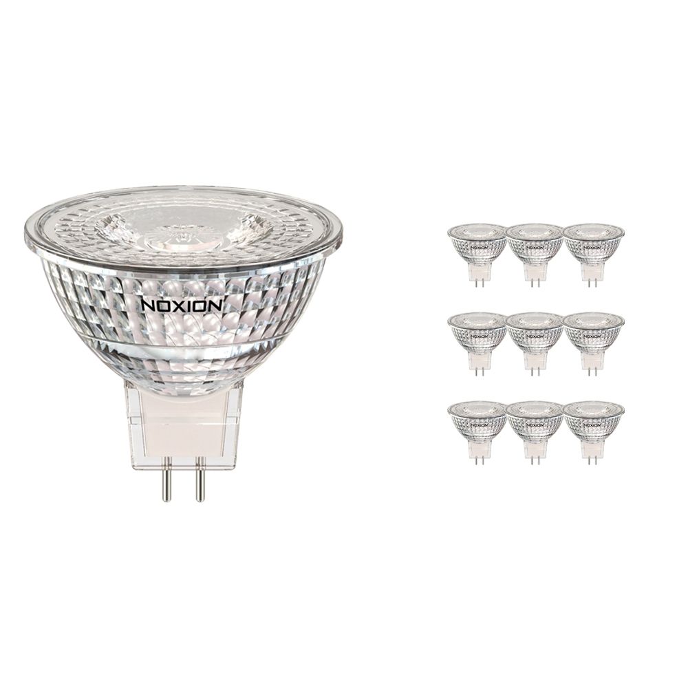 Voordeelpak 10x Noxion LED Spot GU5.3 4.5W 840 36D 410lm | Koel Wit - Vervangt 35W Voordeelpak 10x Noxion LED Spot GU5.3 4.5W 840 36D 410lm | Koel Wit - Vervangt 35W