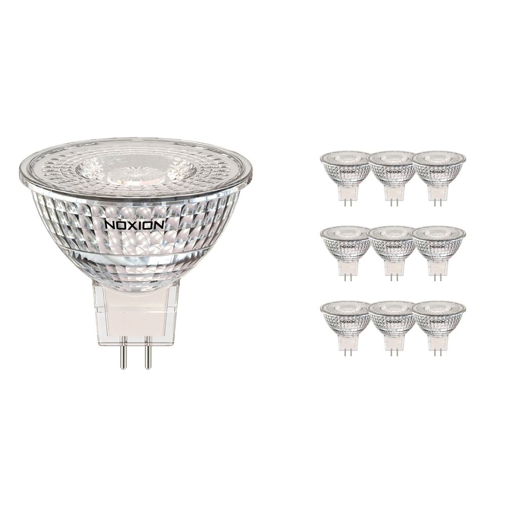 Multipack 10x Noxion LED Spot GU5.3 5W 830 36D 470lm | Dimmable - Replacer for 35W Multipack 10x Noxion LED Spot GU5.3 5W 830 36D 470lm | Dimmable - Replacer for 35W
