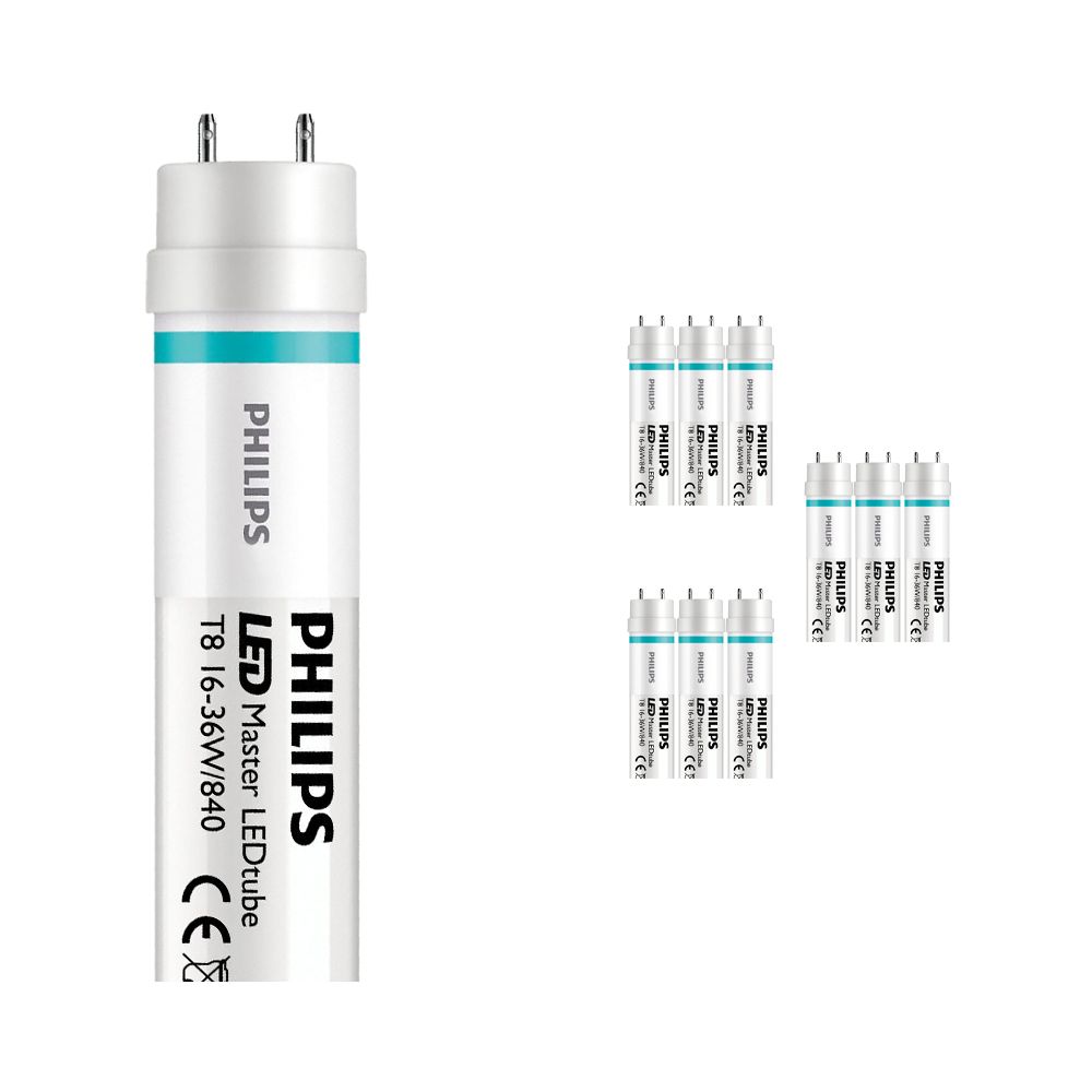 Lot 10x Philips LEDtube EM UO 16W 840 120cm (MASTER Value) | Blanc Froid - Starter LED incl. - Substitut 36W Lot 10x Philips LEDtube EM UO 16W 840 120cm (MASTER Value) | Blanc Froid - Starter LED incl. - Substitut 36W