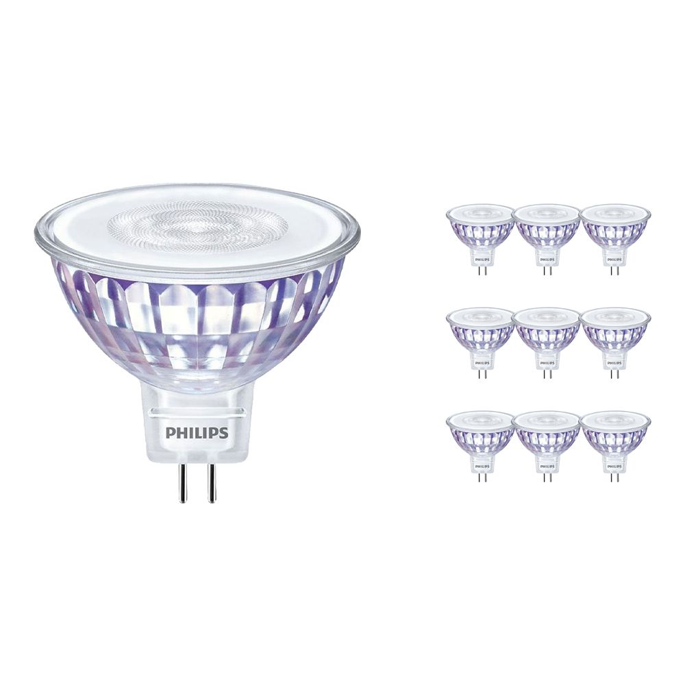Mehrfachpackung 10x Philips CorePro LEDspot LV GU5.3 MR16 7W 830 36D | Warmweiß - Ersatz für 50W Mehrfachpackung 10x Philips CorePro LEDspot LV GU5.3 MR16 7W 830 36D | Warmweiß - Ersatz für 50W