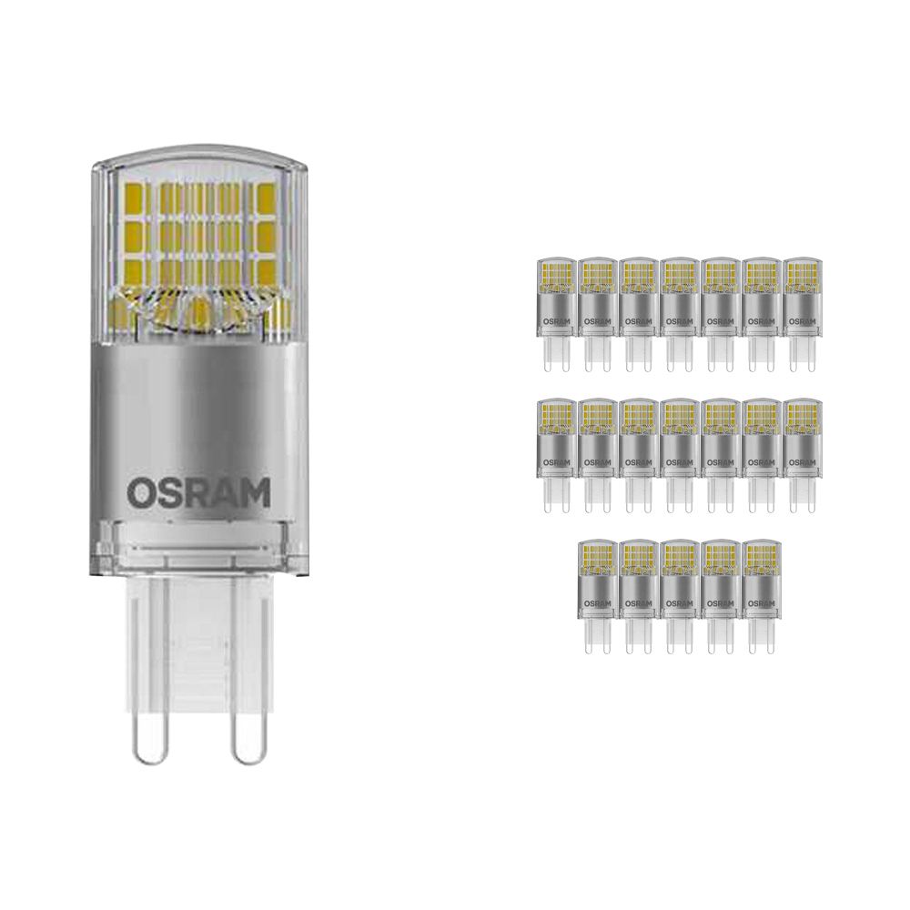 Multipack 20x Osram Parathom Advanced Pin G9 3.5W 827 Clear | Dimmable - Replaces 32W Multipack 20x Osram Parathom Advanced Pin G9 3.5W 827 Clear | Dimmable - Replaces 32W