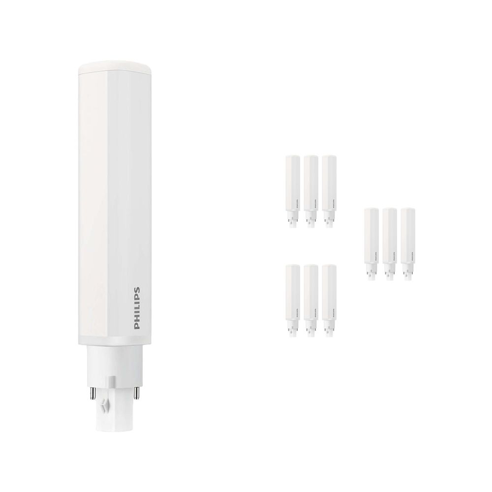 Multipack 10x Philips CorePro PL-C LED 8.5W 840 | Blanco Frio - 2-Pines - Reemplazo 26W Multipack 10x Philips CorePro PL-C LED 8.5W 840 | Blanco Frio - 2-Pines - Reemplazo 26W